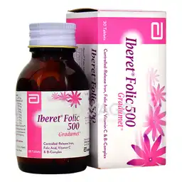 Iberet Folic 500 Grad Tablets