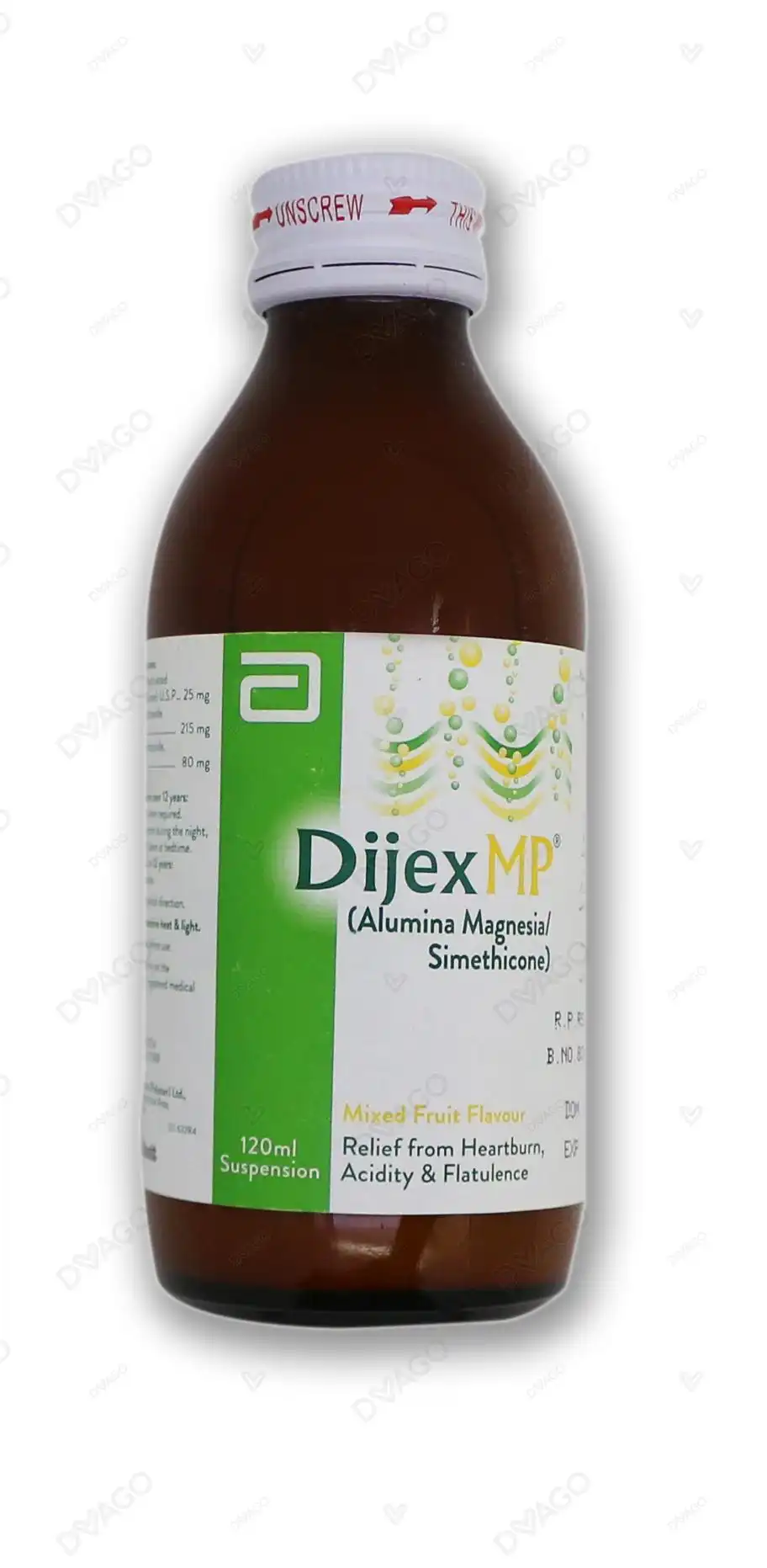 Dijex Mp Mixed Fruit 120ml Suspension