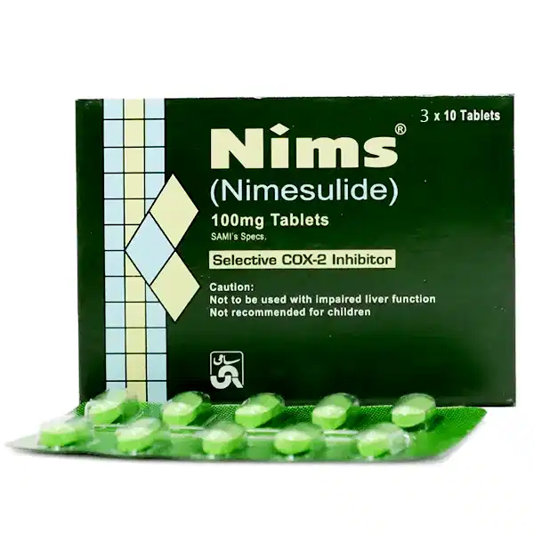 Nims 100mg Tablets 30s (pack Size 3x10s)