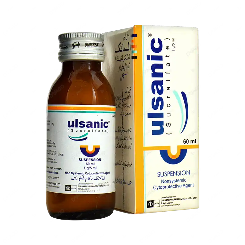 Ulsanic Suspension 500 Mg 120 Ml